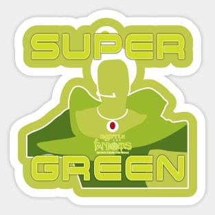Super Green Sticker